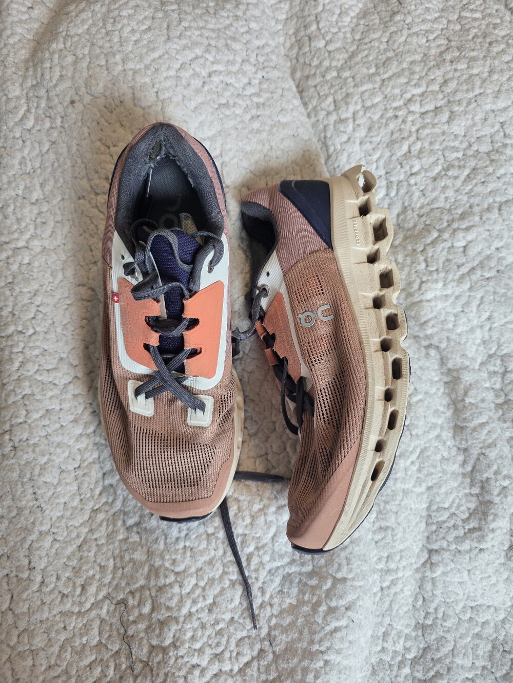 On Running Cloudstratus 2 Women's 9.5 Cork Fawn Running Shoes 39.98657